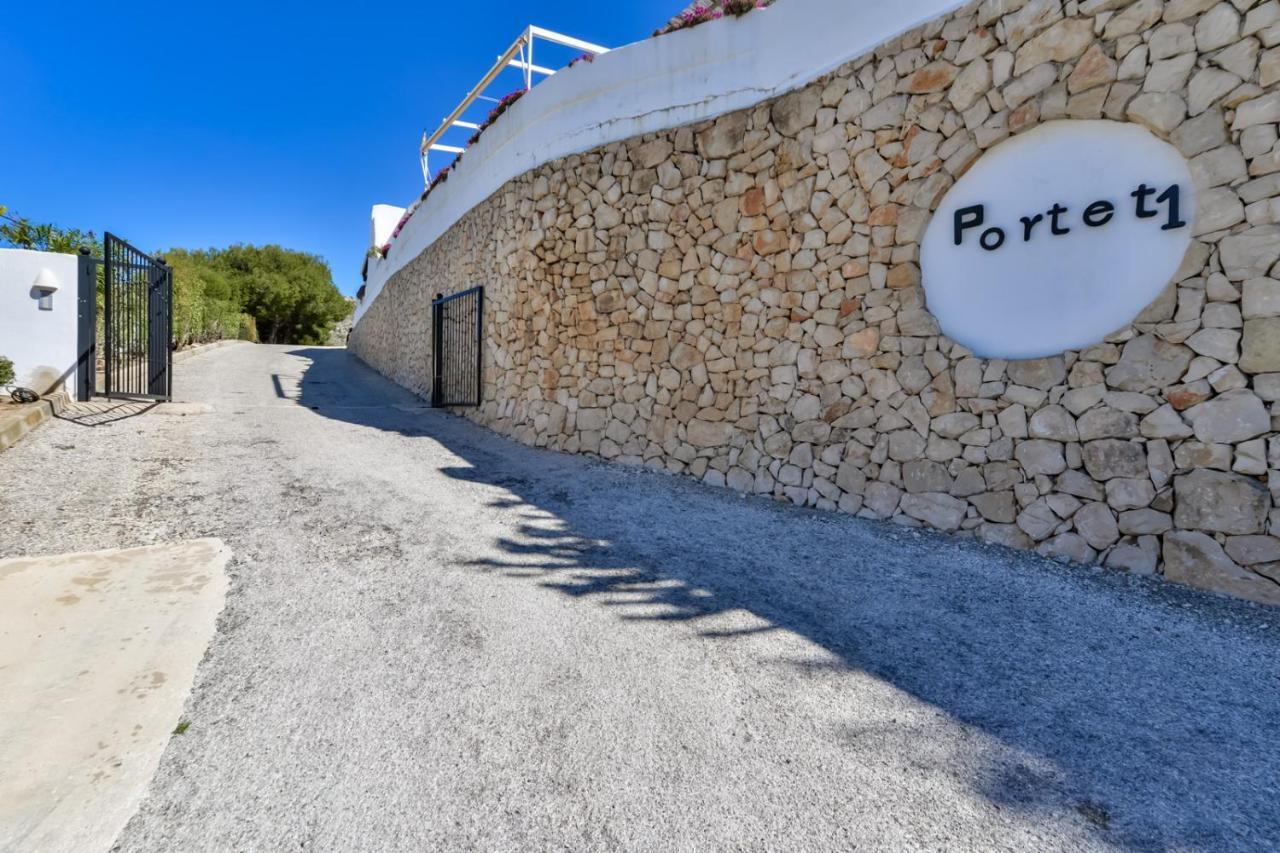Bahia De El Portet - By Almarina Villas Moraira Exteriör bild